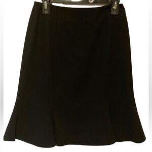 Dana Buchman Black Wool Skirt Size 2